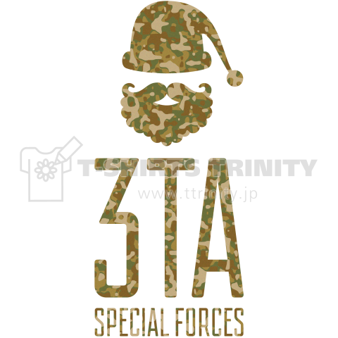 特殊部隊 サンタ 迷彩 3TA Special Forces Camouflage