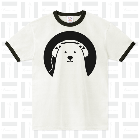 Polar Bear + Headphone 白くま + ヘッドホン 26