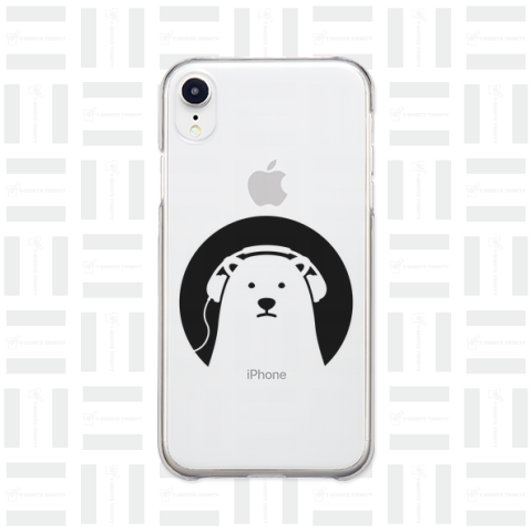 Polar Bear + Headphone 白くま + ヘッドホン 26