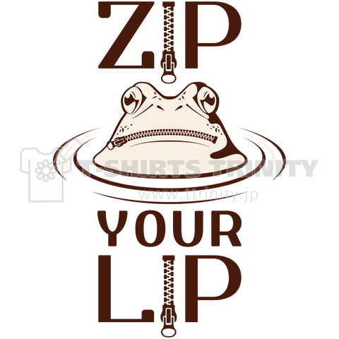 Zip Your Lip Frog 01