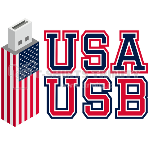 USA USB / アメリカ合衆国のUSB(メモリ)02