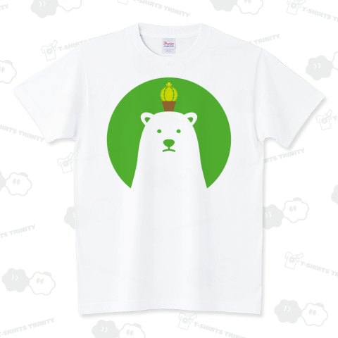 Polar Bear + Cactus 白くま + サボテン 59