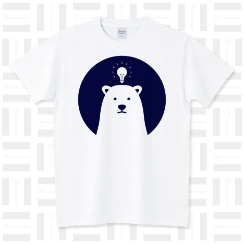 Polar Bear + Light Bulb 白くま + 電球 65