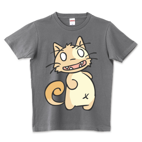 ふとっぱら茶ブチ猫Tシャツ