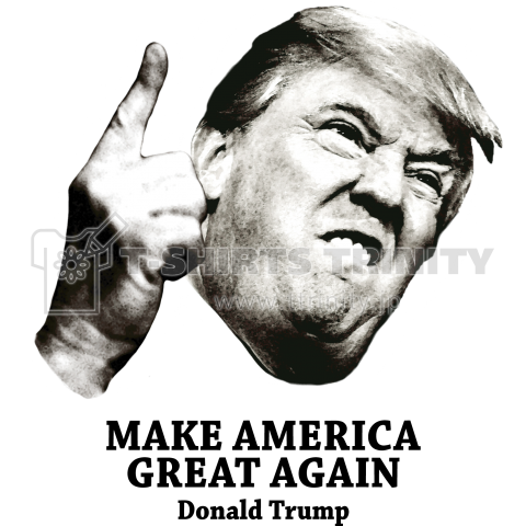 Donald Trump ドナルド トランプ B デザインtシャツ通販 Tシャツトリニティ