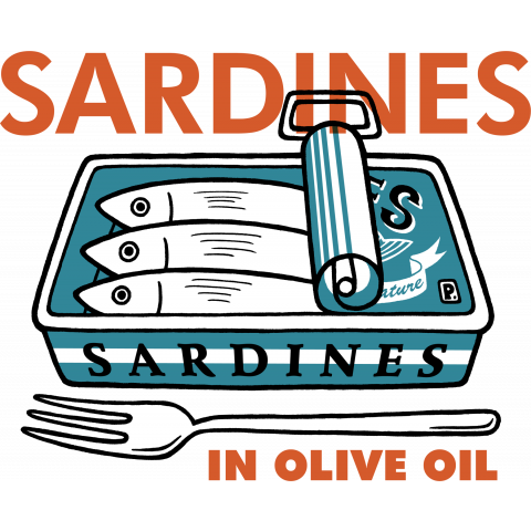 Sardines デザインtシャツ通販 Tシャツトリニティ