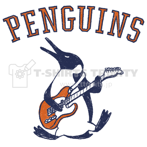 ペンギン ロック ギター penguins rock guiter_a