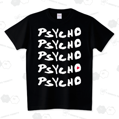 Psycho スタンダードTシャツ(5.6オンス)