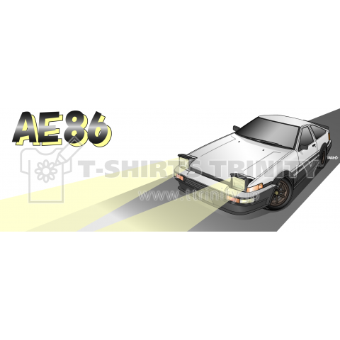 Ae86 トレノ デザインtシャツ通販 Tシャツトリニティ