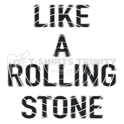 「LIKE A ROLLING STONE」Tシャツ♫