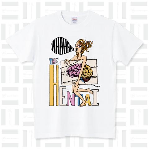 THE HENTAI スタンダードTシャツ(5.6オンス)