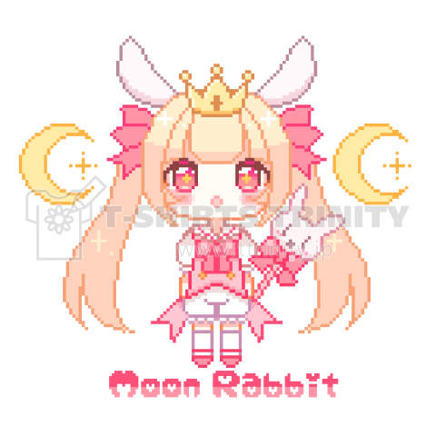 ドット絵風☪Moon Rabbit☪