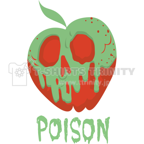 Snowwhite S Poison Apple 白雪姫の毒リンゴ デザインtシャツ通販 Tシャツトリニティ