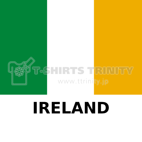 アイルランド の 国旗 無料イラスト画像