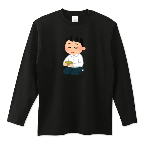 茶道部の学生のイラスト 男子 デザインtシャツ通販 Tシャツトリニティ