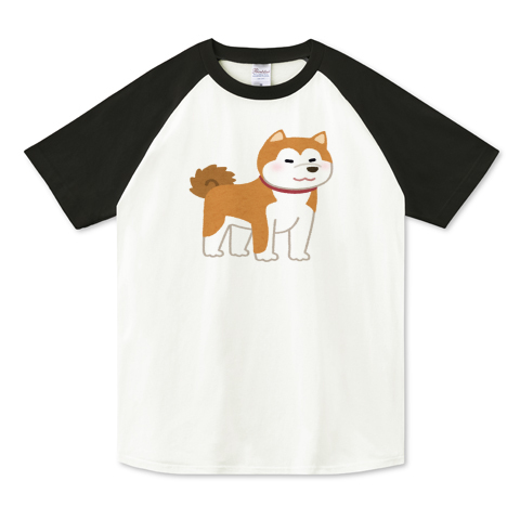秋田犬のイラスト デザインtシャツ通販 Tシャツトリニティ