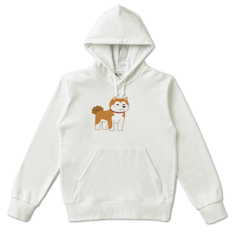 秋田犬のイラスト デザインtシャツ通販 Tシャツトリニティ