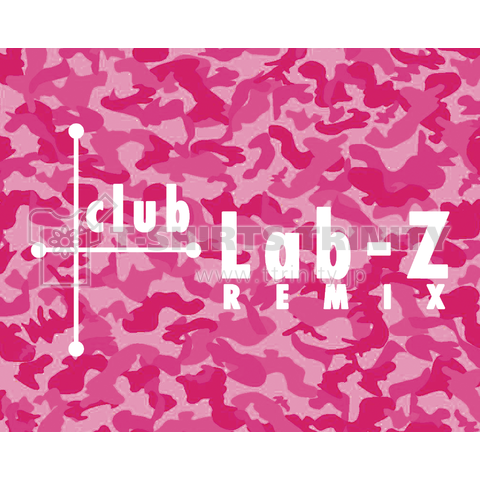 club Lab-Z REMIX 25th Anniversary T-Shirts CAMO-PL