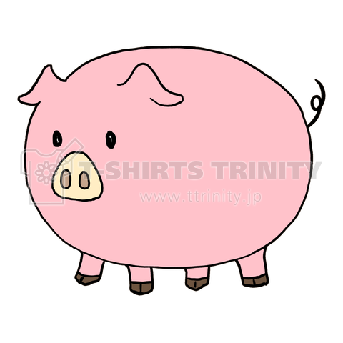豚さんTシャツ