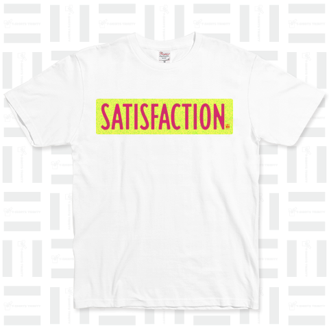 Satisfaction © Shoichi Design 2017 ベーシックTシャツ(5.0オンス)