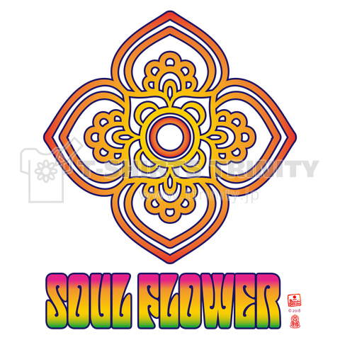 SOUL FLOWER ✥ 4 © 2018 Shoichi Design T-SHIRTS