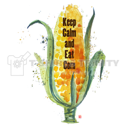 Keep Calm and Eat Corn © 2018 Shoichi Design T-SHIRTS