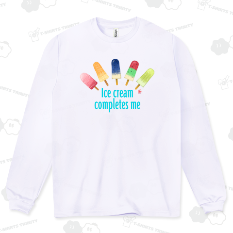 Ice cream completes me © 2018 Shoichi Design T-SHIRTS