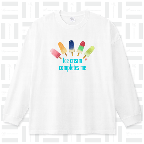 Ice cream completes me © 2018 Shoichi Design T-SHIRTS