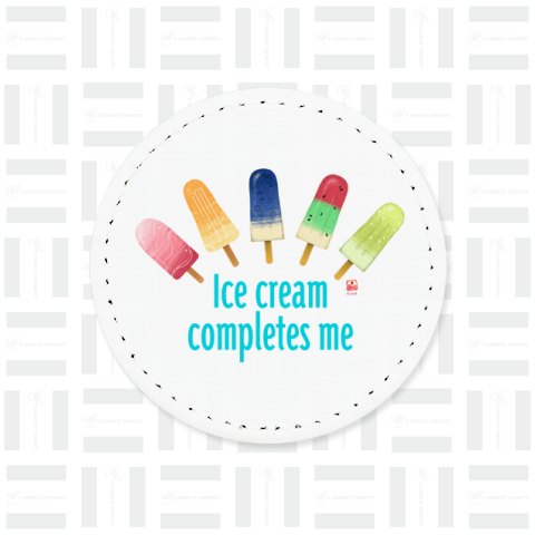 Ice cream completes me © 2018 Shoichi Design T-SHIRTS