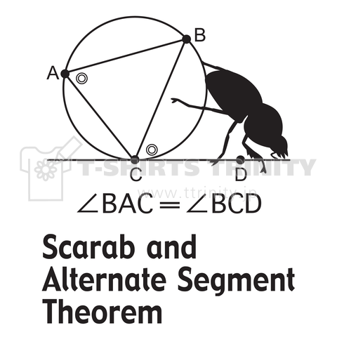 スカラベと接弦定理