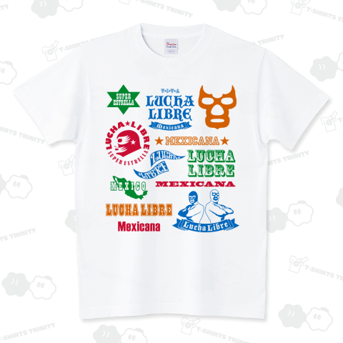 LUCHA LIBRE スタンダードTシャツ(5.6オンス)