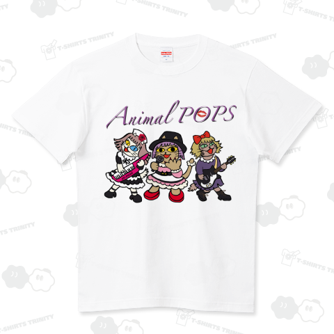 アニ○POPS ハイクオリティーTシャツ(5.6オンス)