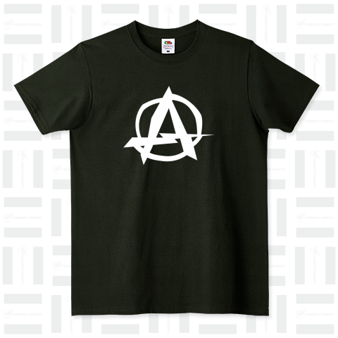 Anarchy / Anarchism FRUIT OF THE LOOM Tシャツ(4.8オンス)
