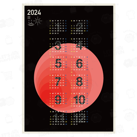 2024年カレンダー Ⅱ