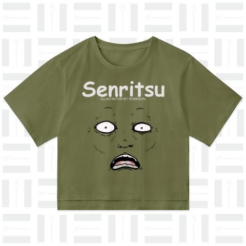 senritsu レディースオーバーTシャツ(6.2オンス)