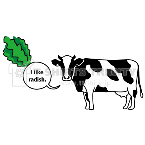 吹き出しダイコン