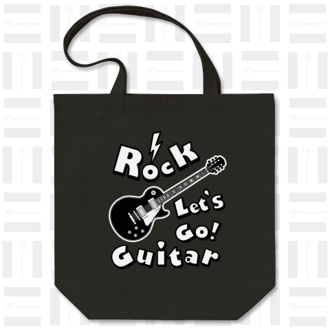 レッツゴーギター ROCK Let's Go Guitar 黒 ギター