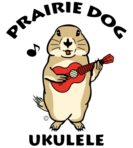 プレーリードッグ Prairie Dog ウクレレ Ukulele 楽器 アイテム プレーリードッグ Tシャツ グッズ 小動物 ペット カワイイ オリジナル C デザインtシャツ通販 Tシャツトリニティ