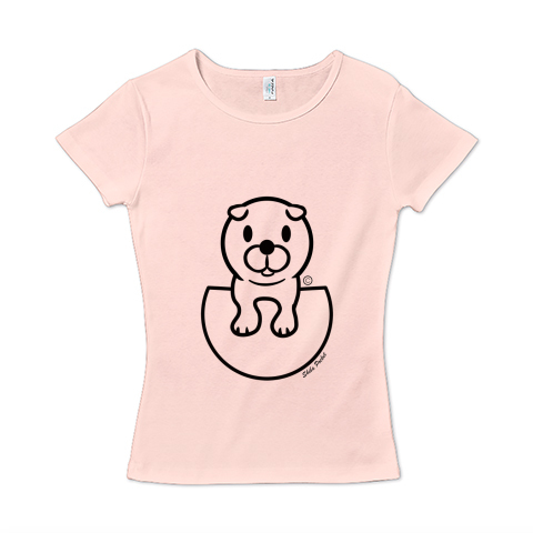 柴犬 しばいぬ ポケット イラスト デザイン いぬ アニマル アイテム グッズ かわいい Dog Tシャツ ペット デザインtシャツ通販 Tシャツトリニティ