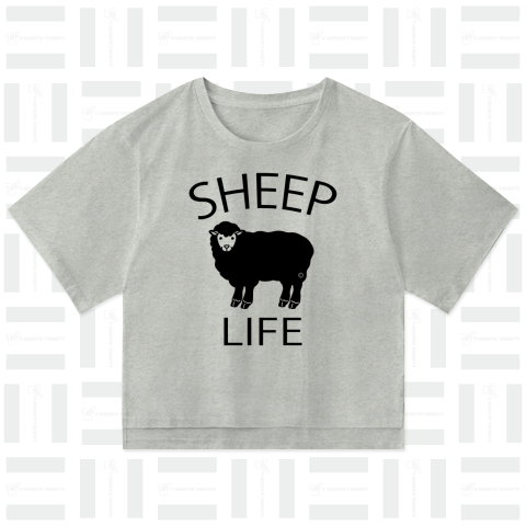 黒い羊・ひつじ・黒ひつじ・グッズ・デザイン・動物・アニマル・黒羊・イラスト・Black sheep・Tシャツ・トートバック・アイテム・羊・未・オリジナル作品(C)