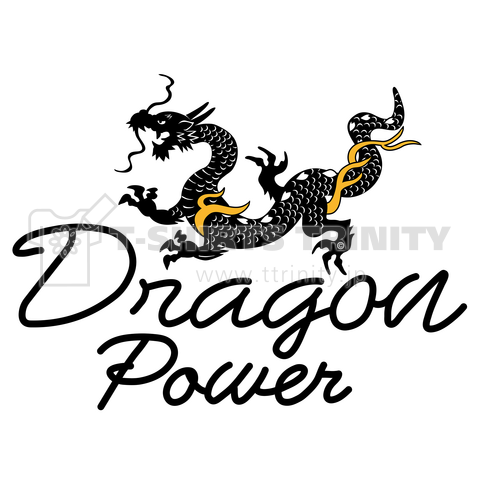 黒龍ドラゴン・疾走・飛翔・降臨・イラスト・ドラゴンパワー・伝説・竜・Dragon Power・怪獣・未確認生物・聖獣