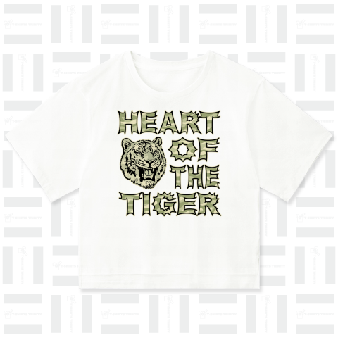 虎トラタイガー虎顔左・迷彩・文字デザイン・吠える虎・タイガー・口を開けてる虎・Tシャツ・TIGER・虎グッズ・タイガーアイテム・オリジナル(C)