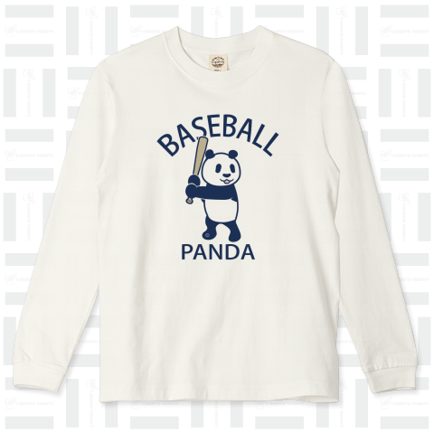 パンダ野球・ベースボール・BASEBALL・デザイン・動物・イラスト・スポーツ・PANDA・ホームラン・オリジナル(C)