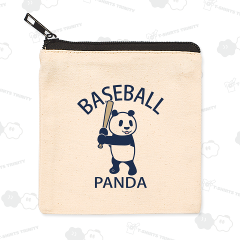 パンダ野球・ベースボール・BASEBALL・デザイン・動物・イラスト・スポーツ・PANDA・ホームラン・オリジナル(C)