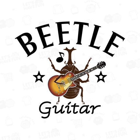 カブトムシのギター・BEETLE・ Guitar・オリジナル(C)