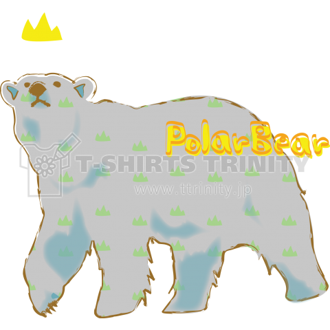polar bear(crown)