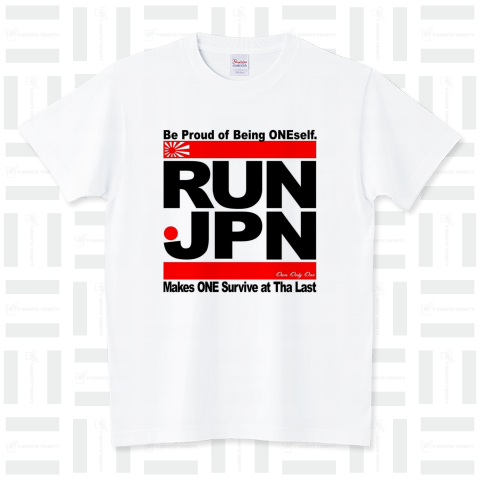 RUN JPN スタンダードTシャツ(5.6オンス)