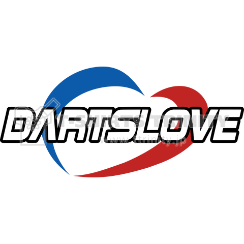 ダーツパロディ Dartslove ダーツラブ デザインtシャツ通販 Tシャツトリニティ