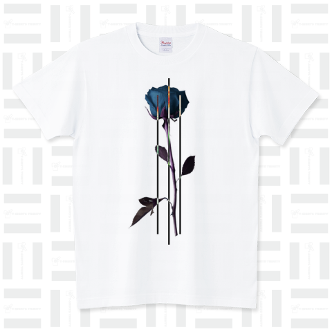 Blue rose スタンダードTシャツ(5.6オンス)