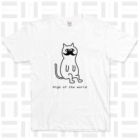 ひげちゃん ベーシックTシャツ(5.0オンス)